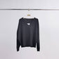 Maglione oversize con scollo a V in misto viscosa