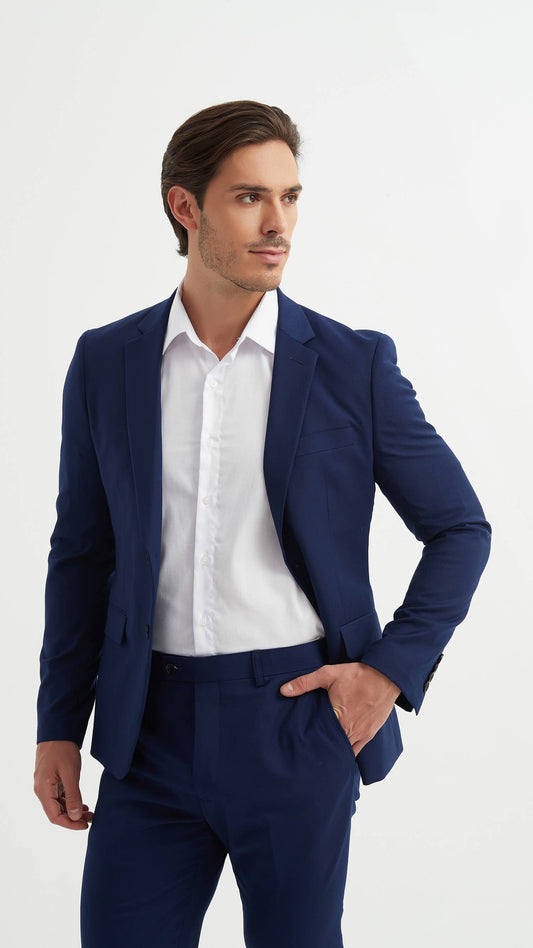 Abito uomo tre pezzi blu