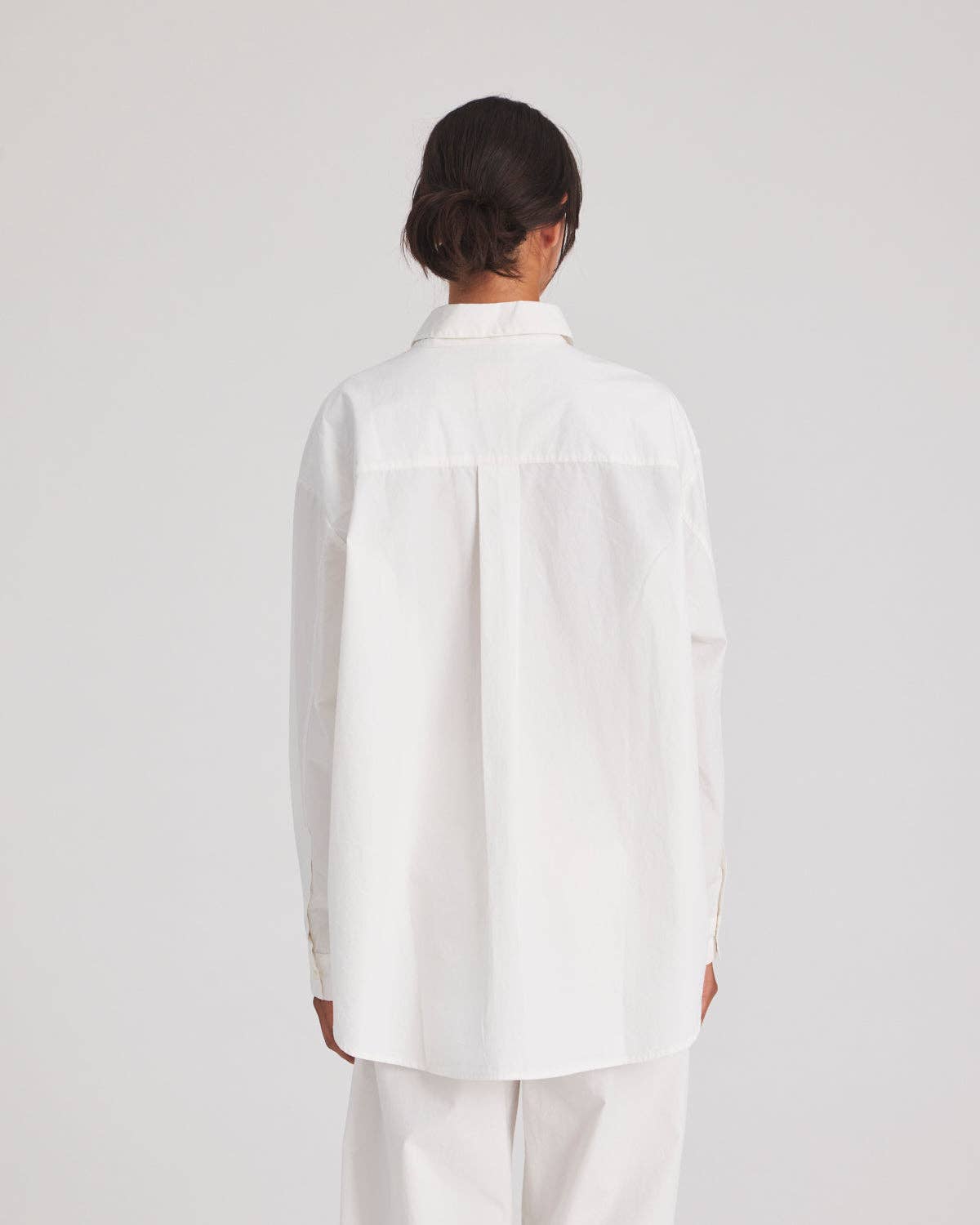 Camicia Astrid in popeline di cotone biologico
