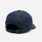 Cappellino dad hat ultraleggero blu con logo ricamato