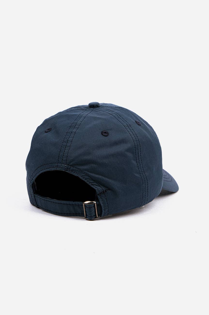 Cappellino dad hat ultraleggero blu con logo ricamato