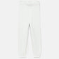 Pantaloni in maglia con vita a coste