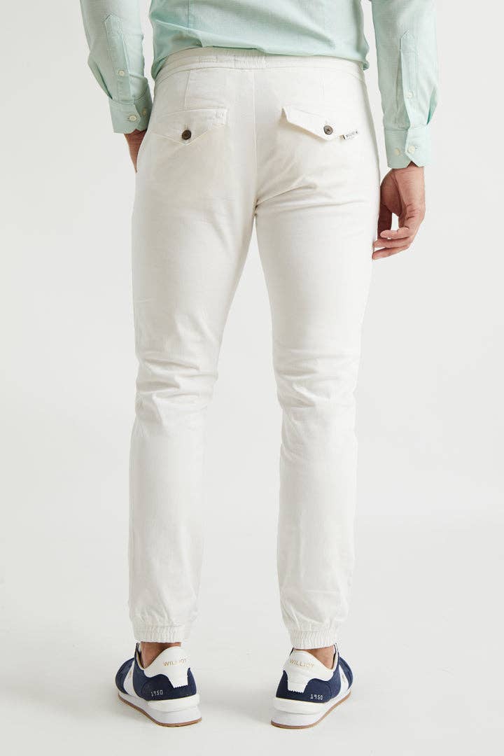 Pantaloni jogger con vita elasticizzata