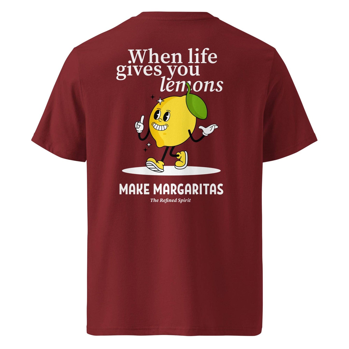 T-shirt biologica "Quando la vita ti dà limoni"