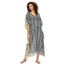 Kaftano lungo estivo boho in cotone