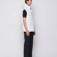 Gilet imbottito con cappuccio e zip