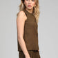 Gilet sartoriale Zola color militare