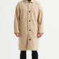 Trench coat chic beige da uomo