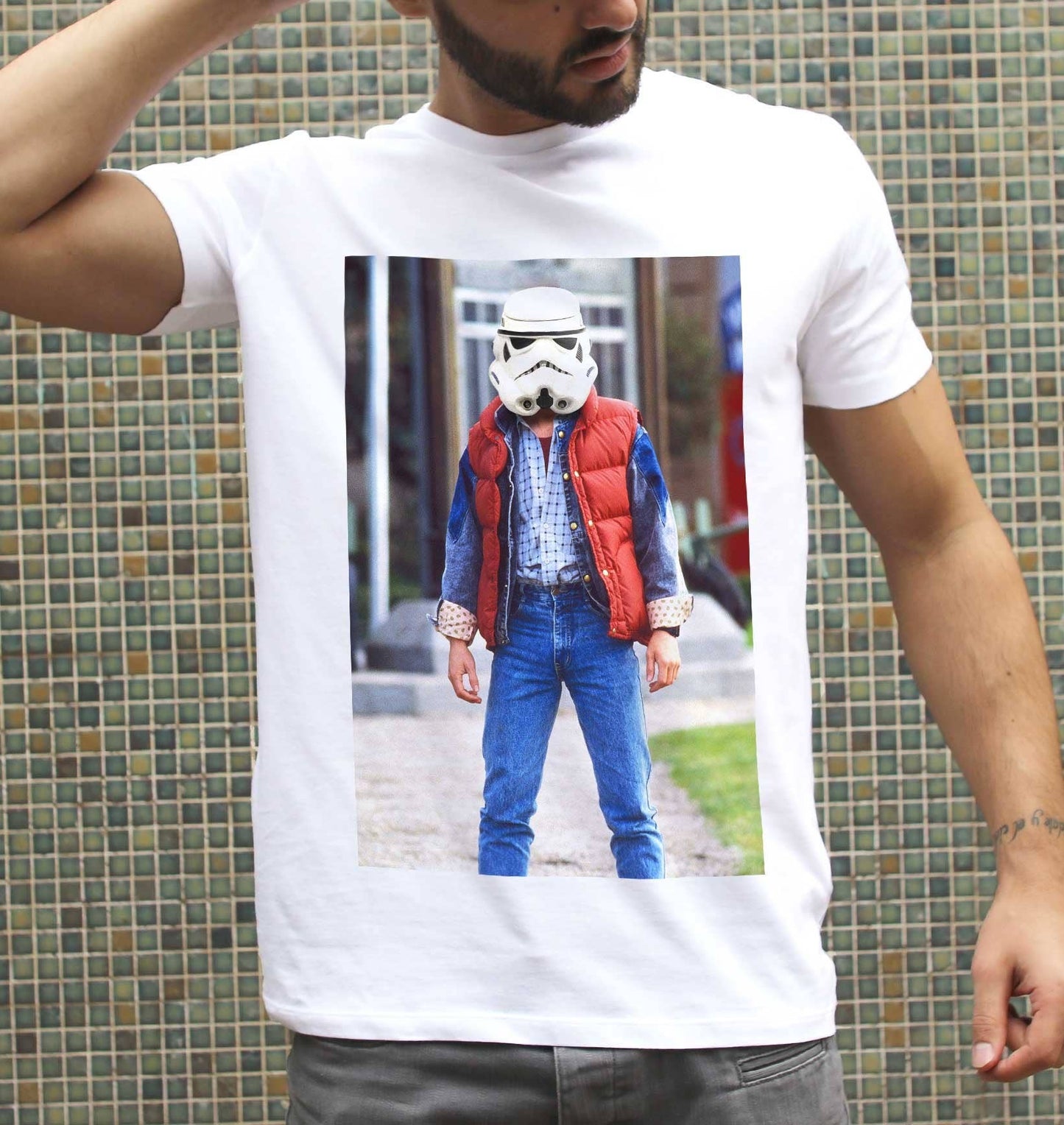 T-shirt Marty Stormtrooper in cotone biologico