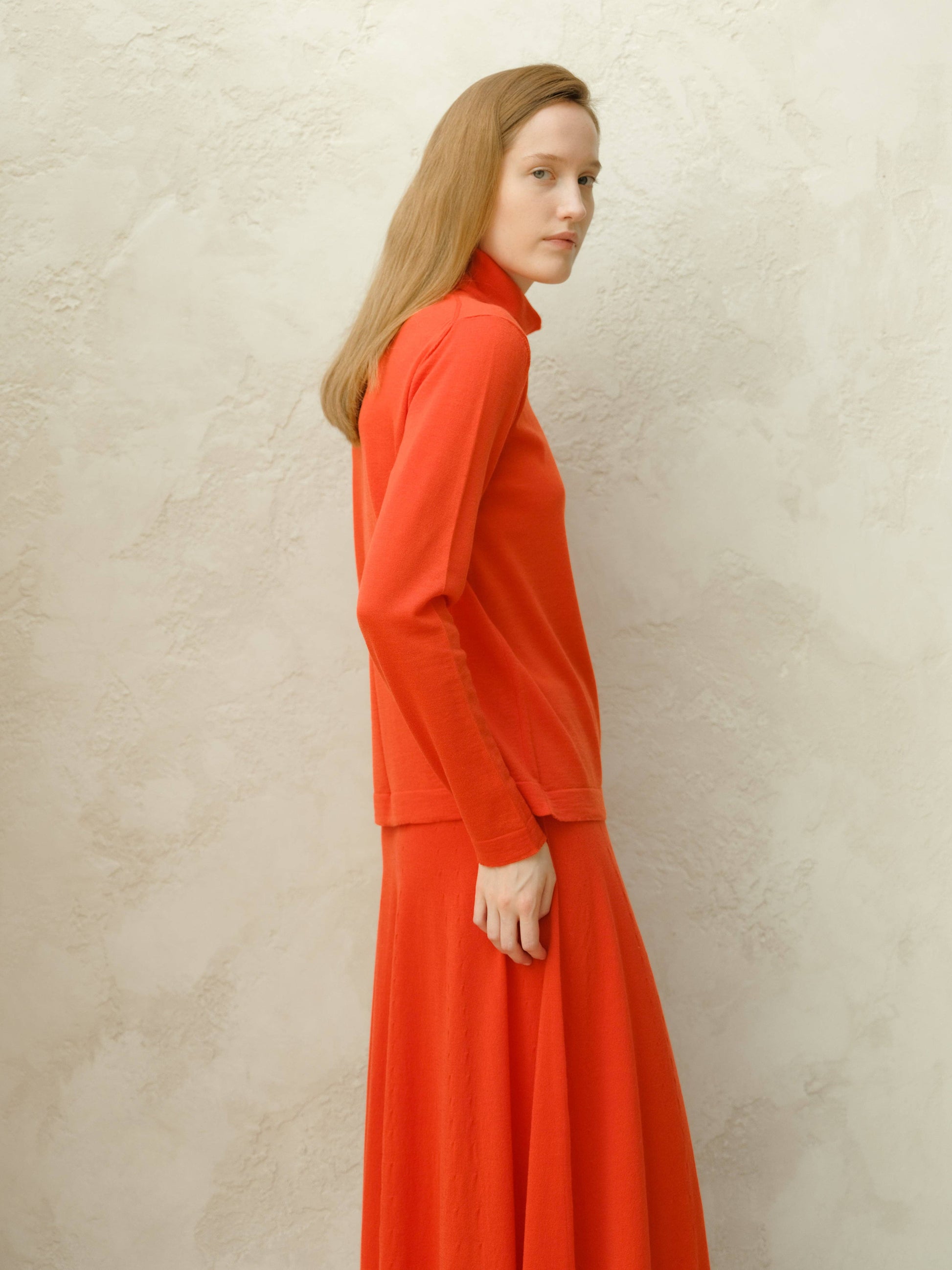 Dolcevita in lana merino extra fine da donna