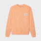 Felpa unisex arancione in cotone biologico