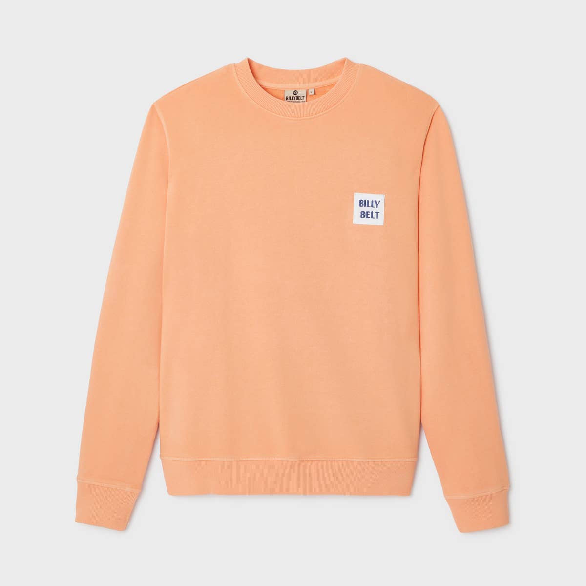 Felpa unisex arancione in cotone biologico