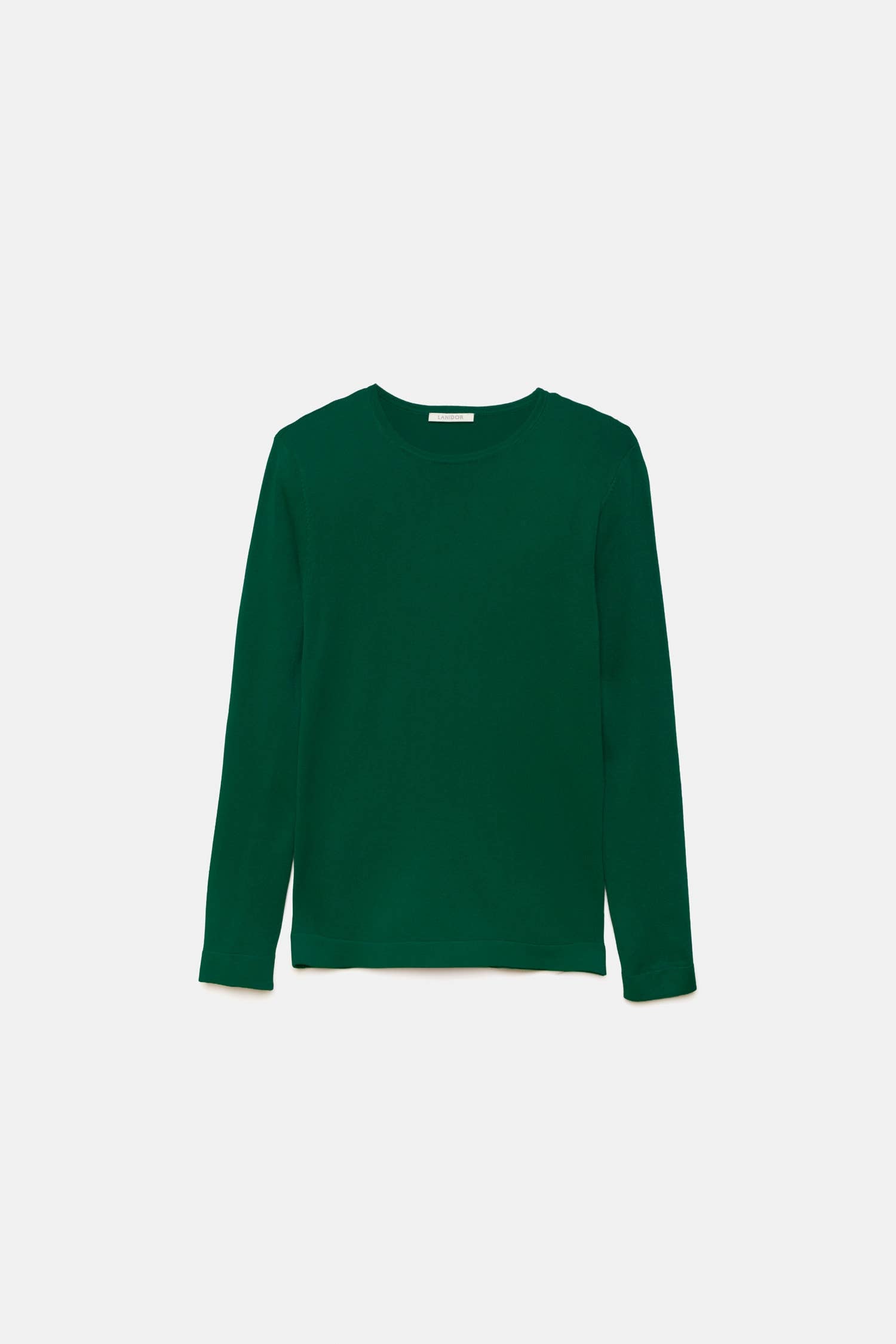 Maglione in maglia rasata girocollo