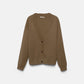 Cardigan in maglia con scollo a V