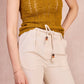 Pantaloni fluidi in cotone con coulisse Pouchka