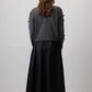 Maglione a maglia annodato Bolu