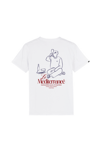 T-shirt in cotone biologico con stampa grafica