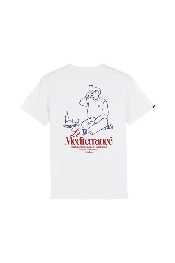 T-shirt in cotone biologico con stampa grafica