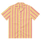 Camicia da piscina unisex a righe pesca