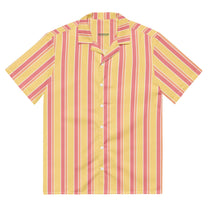 Camicia da piscina unisex a righe pesca