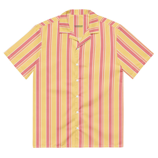 Camicia da piscina unisex a righe pesca