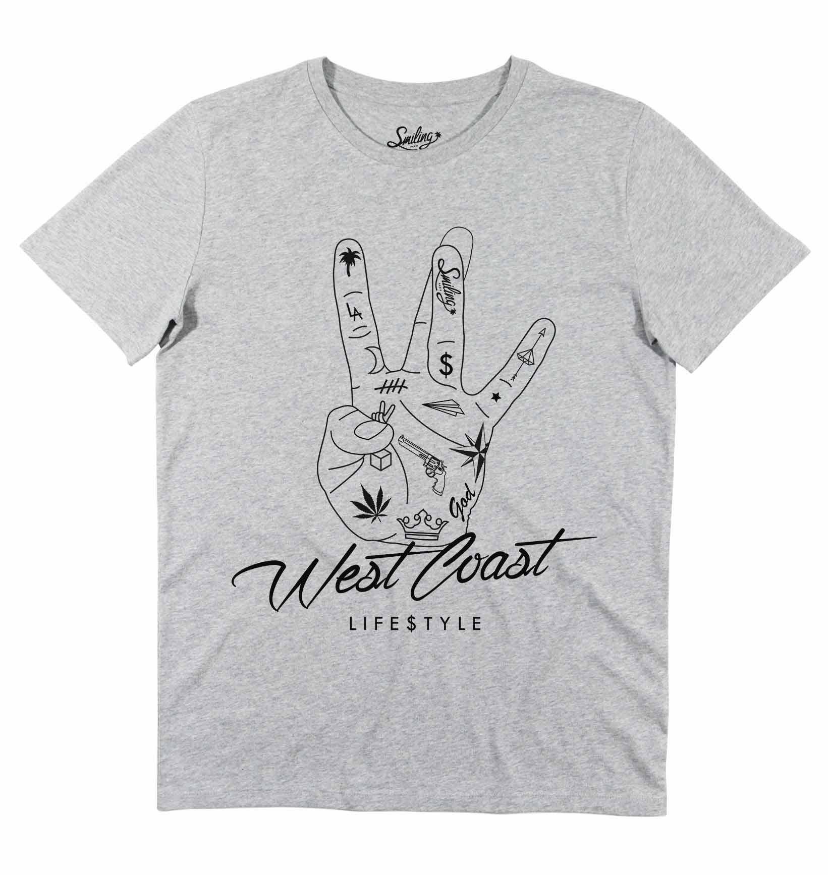 T-shirt West Coast street style
