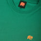 T-shirt Essential in Cotone Organico Verde Bosforo