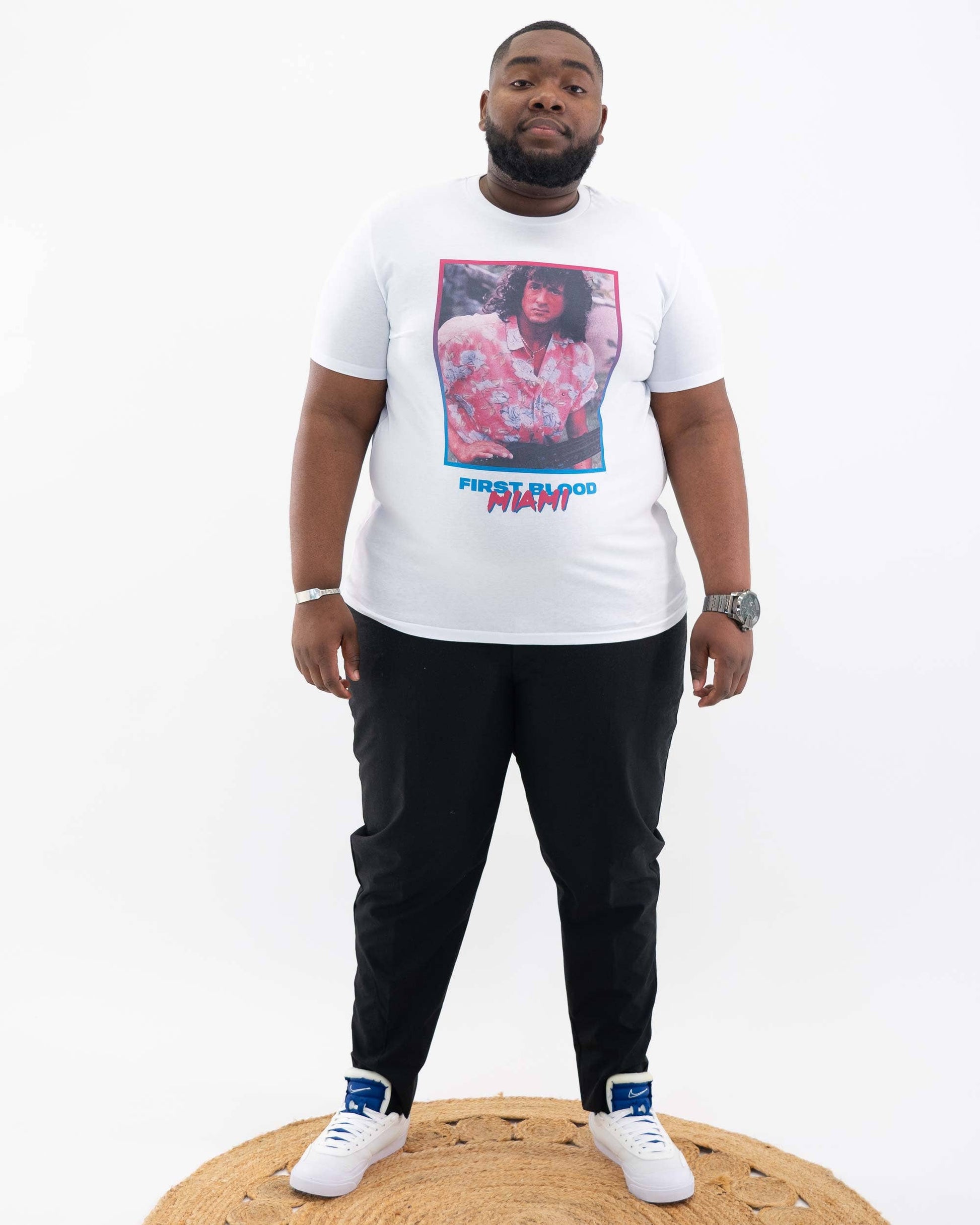 T-shirt First Blood Miami in cotone biologico