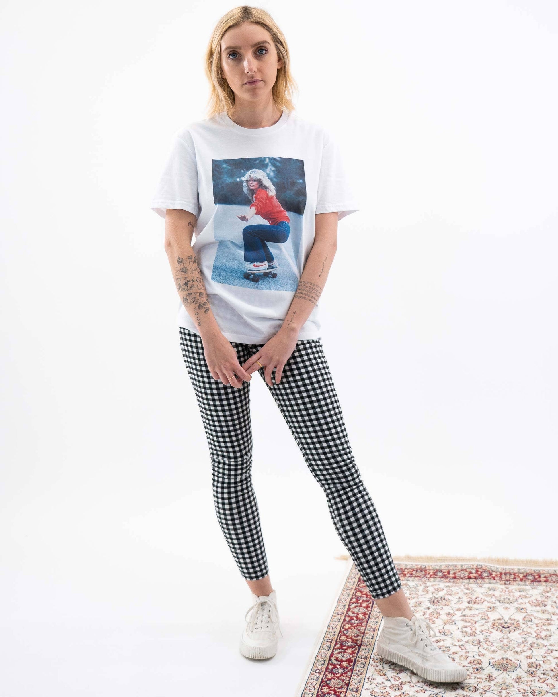 T-shirt unisex vintage Farrah Fawcett