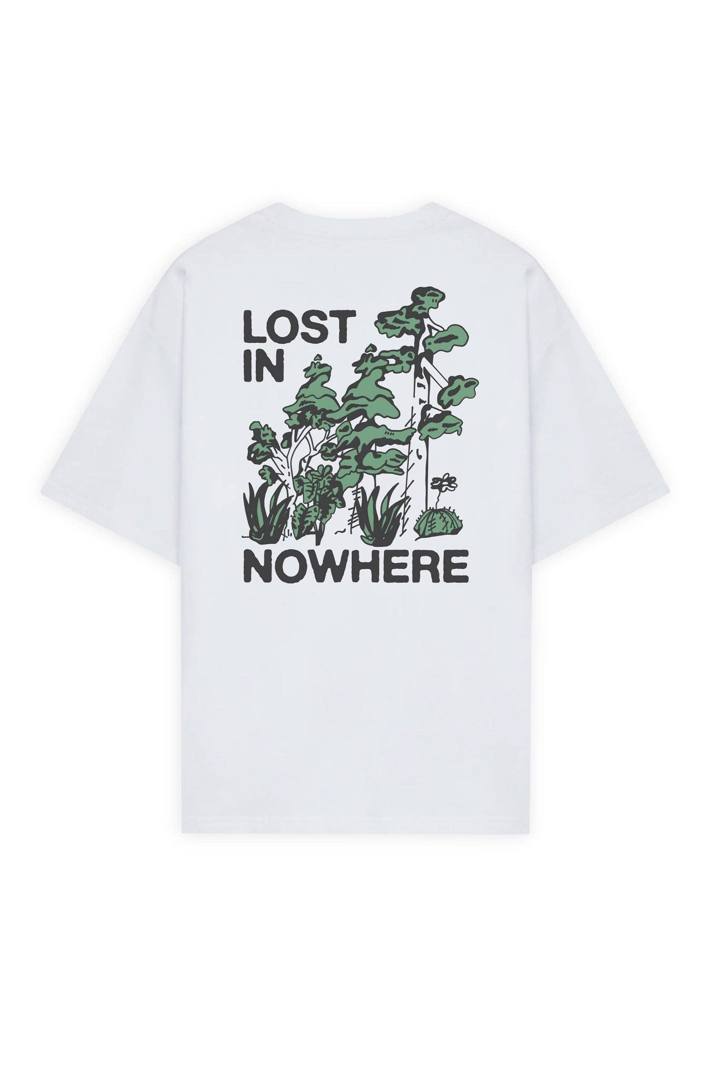 T-shirt Lost in Nowhere in cotone biologico