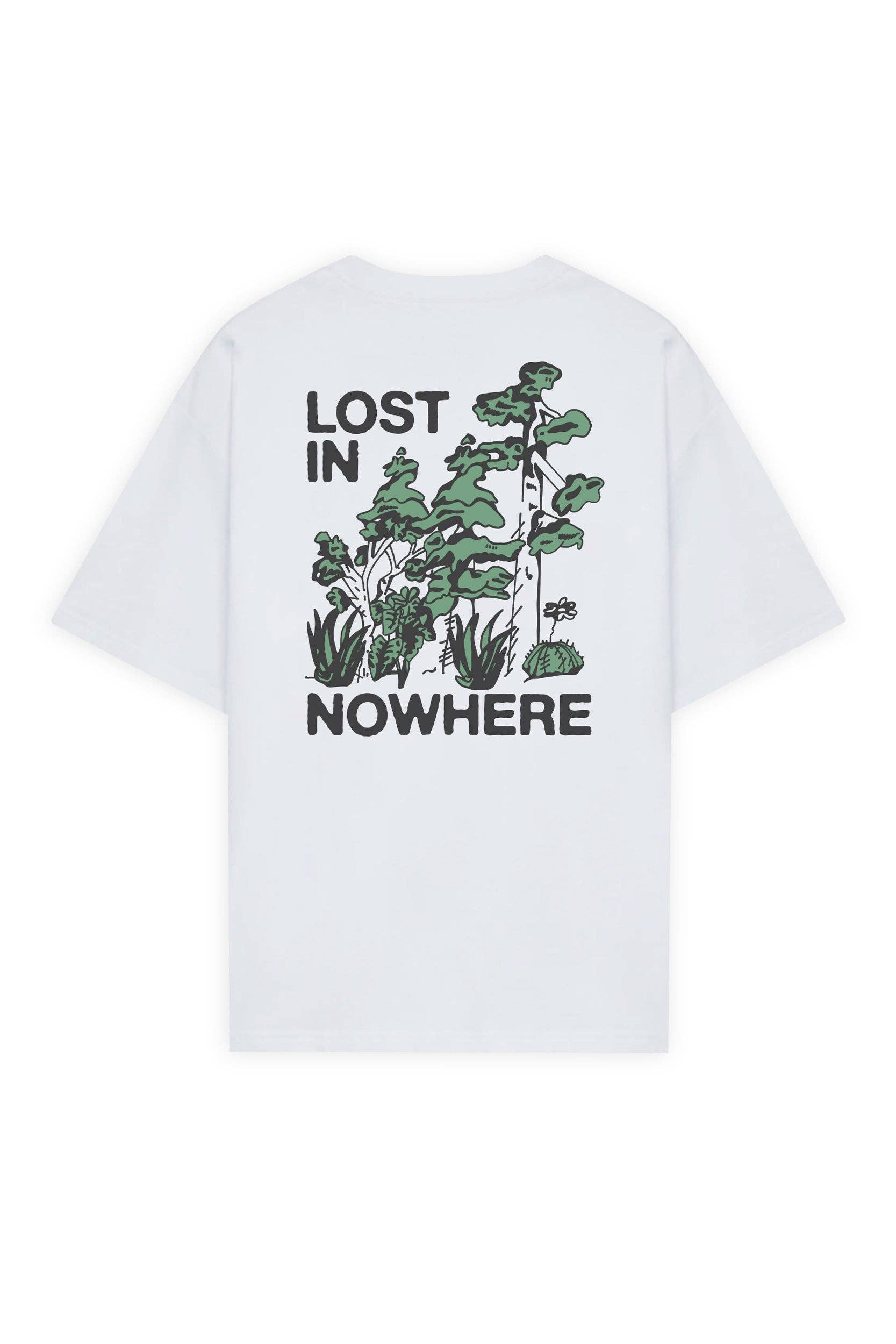 T-shirt Lost in Nowhere in cotone biologico