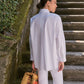 Camicia in popeline di cotone dal fit comodo