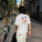 T-shirt oversize “Extinction is Forever” in cotone biologico