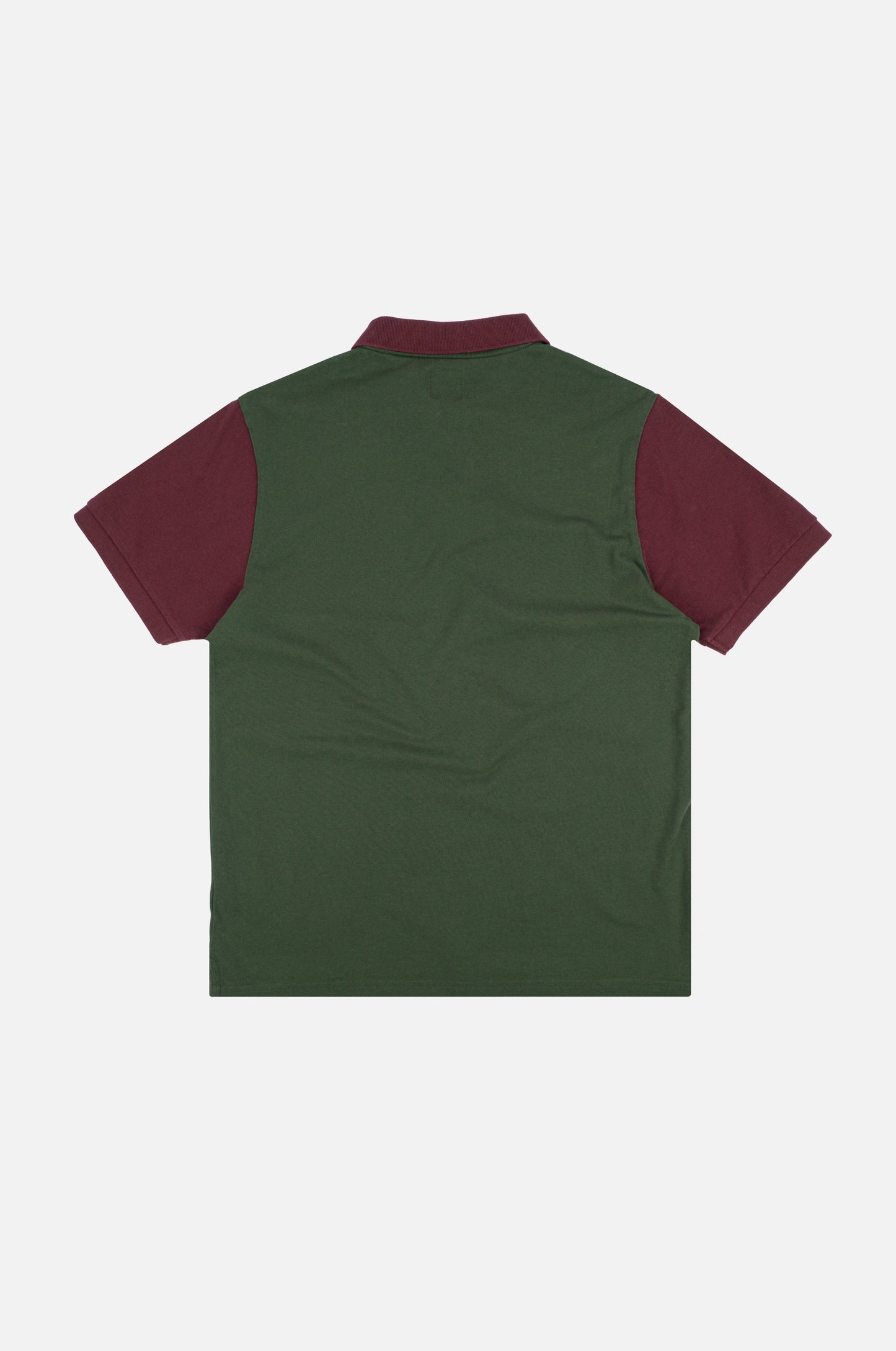 Polo color block in cotone biologico Greener Pastures