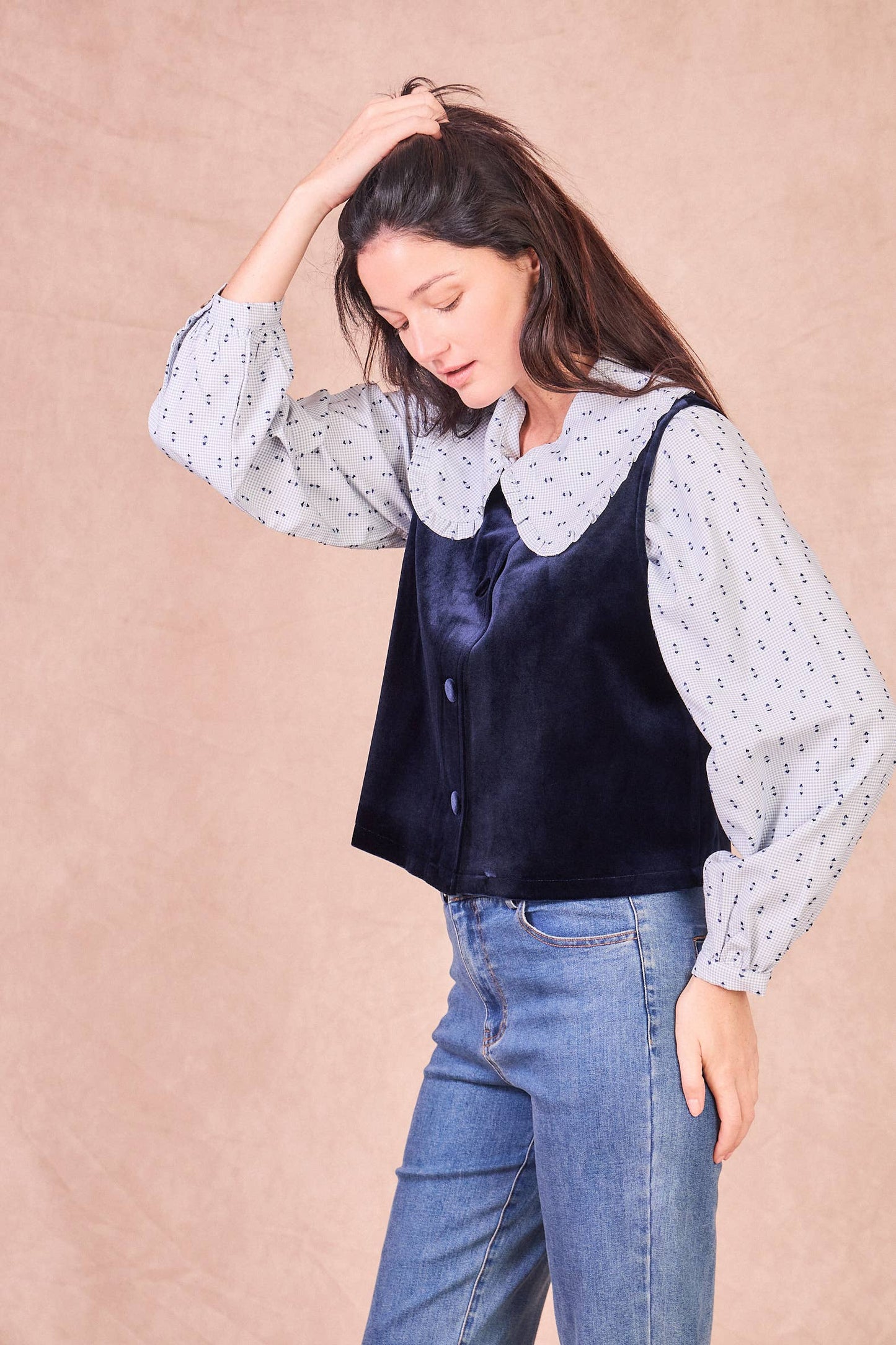 Gilet in velluto Gypsy