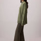 Maglione oversize effetto destroyed