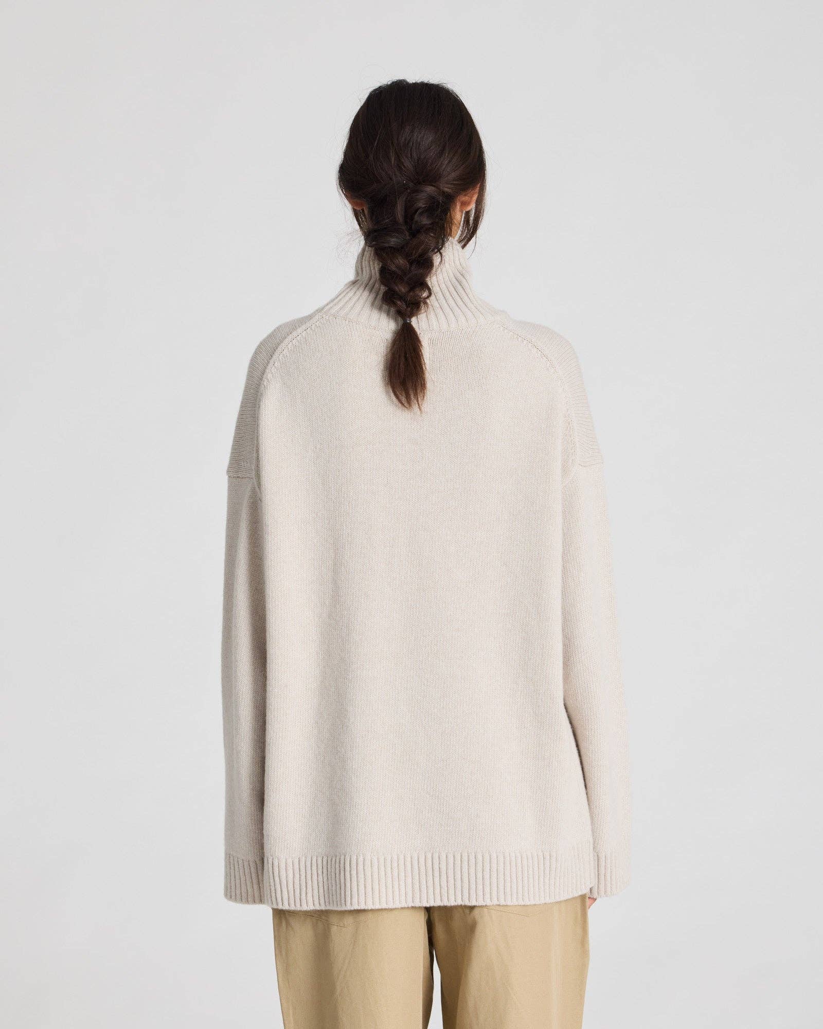 Maglione dolcevita Mandie in lana d’agnello