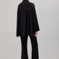 Camicia oversize a spina di pesce in viscosa