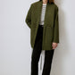 Cappotto in gabardine con tasche ampie
