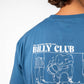 T-shirt Billy Club in cotone biologico blu