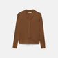 Maglione in maglia rasata con fiocco
