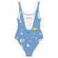 Costume intero Capri con stampa estiva