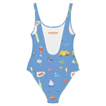 Costume intero Capri con stampa estiva