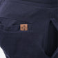 Pantaloncini cargo in piqué blu navy da uomo