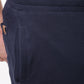 Pantaloncini cargo in piqué blu navy da uomo