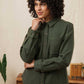 Camicione Overshirt Dawson Verde Salvia Scuro