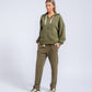 Pantaloni Jogger in Cotone con Coulisse