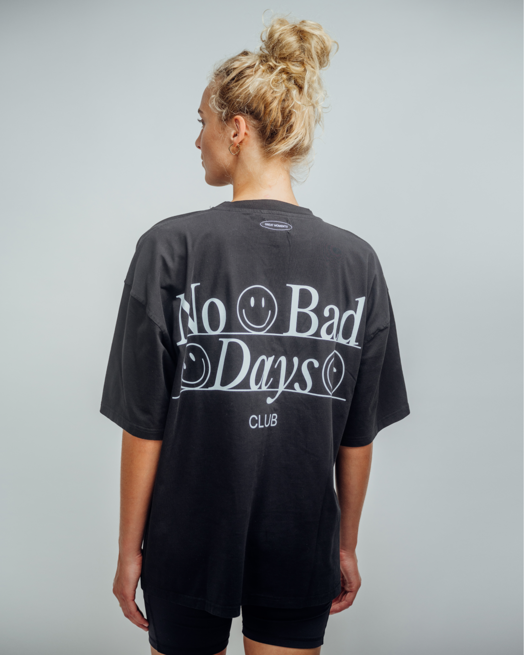 T-shirt Smiley oversize in cotone