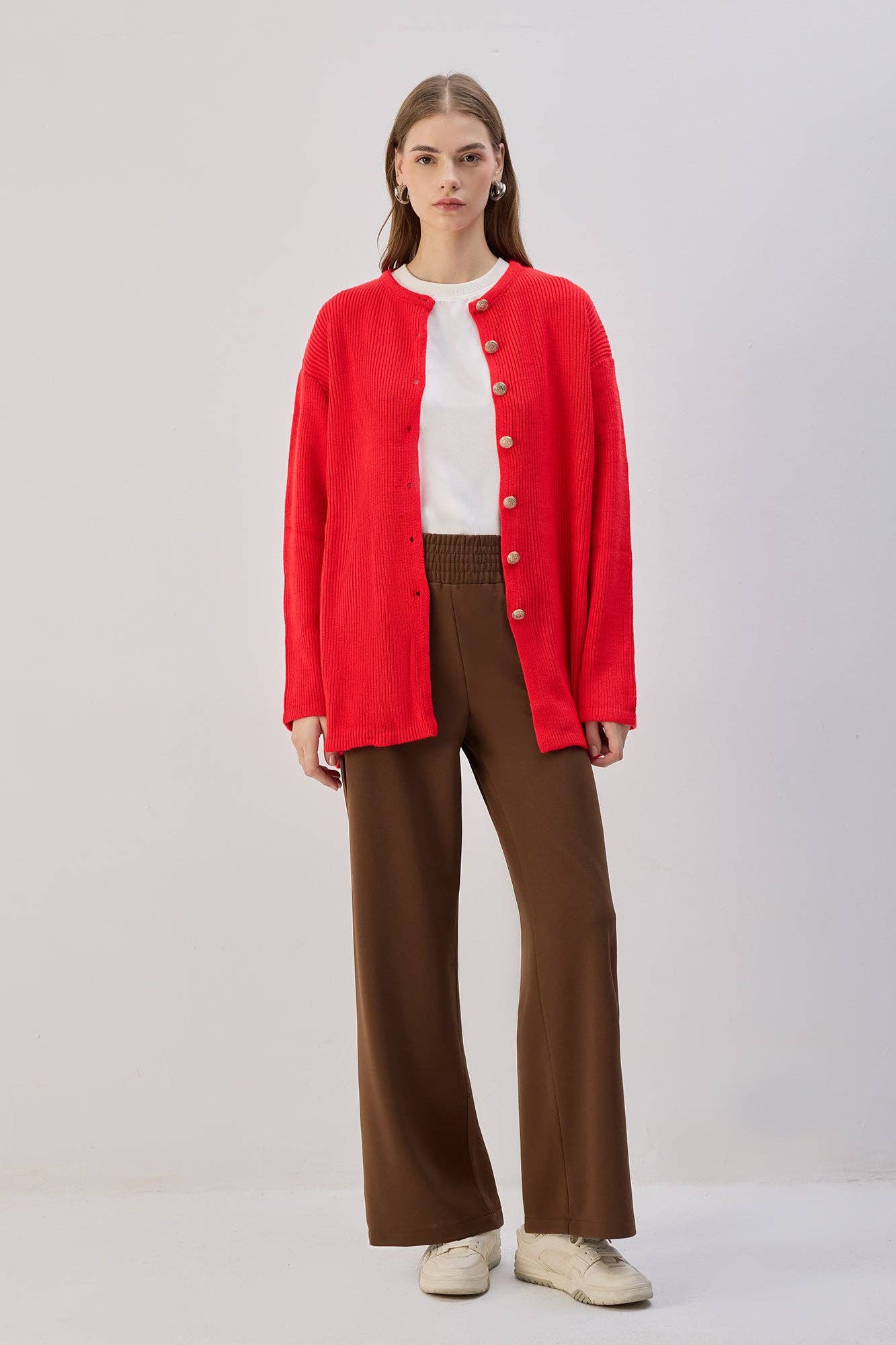 Pantaloni Scuba a Vita Elasticizzata