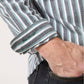 Camicia Jakarta a Righe in Oxford di Cotone